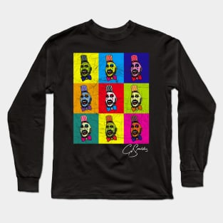 Captain Spaulding Pop Art T-Shirt Long Sleeve T-Shirt